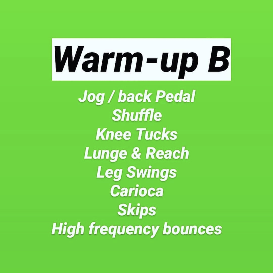 Warm Up B Warm Up B