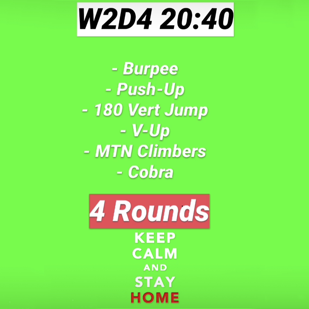 Workout 9 Workout 9