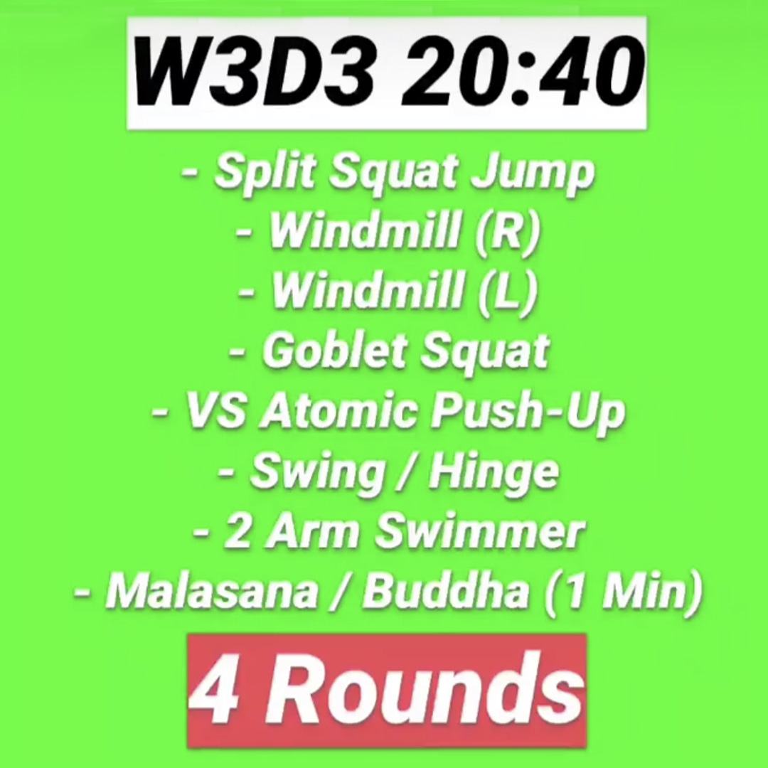 Workout 13 Workout 13